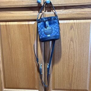Coach Denim Blue Crossbody Bag